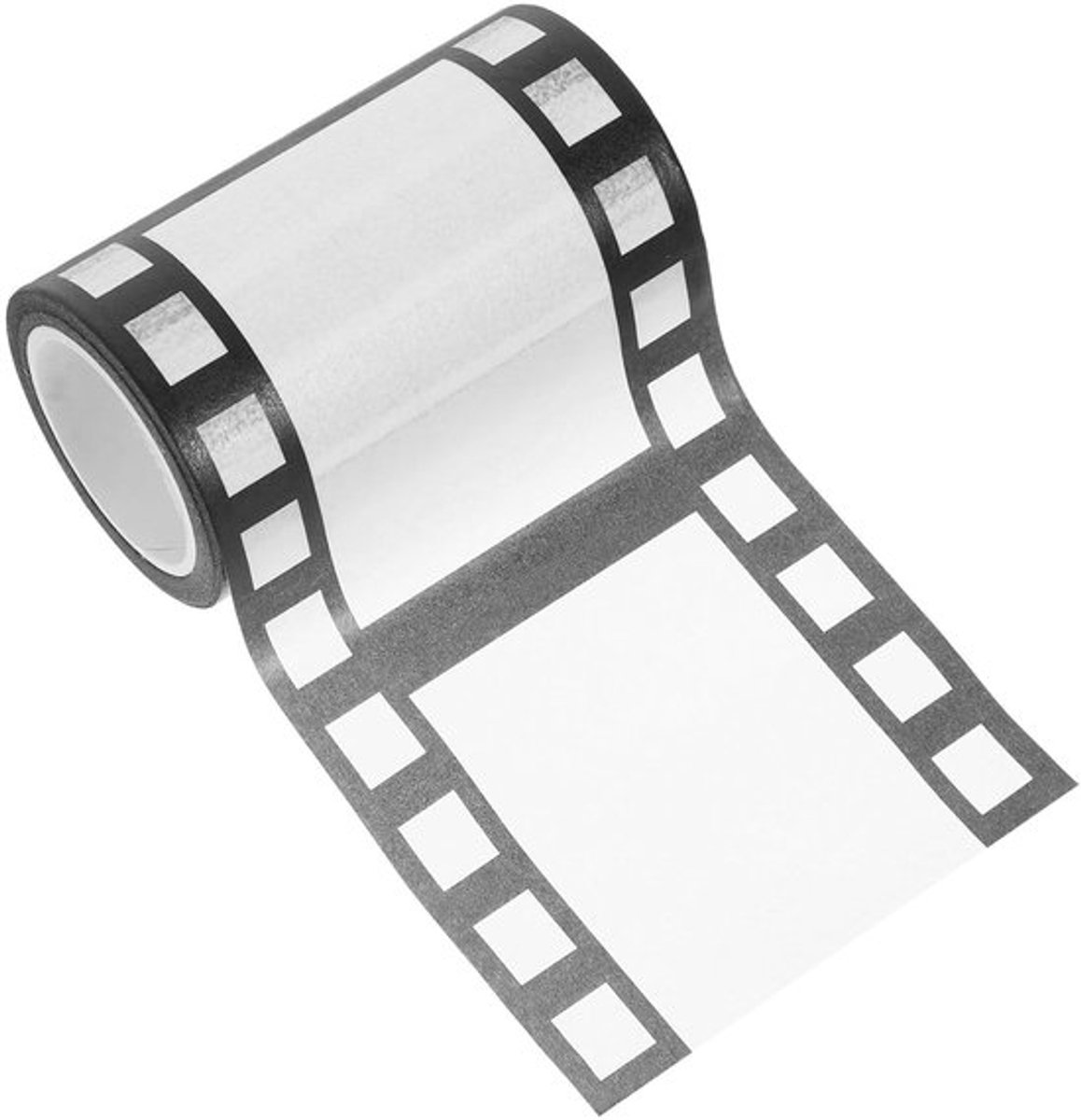 1 rol filmstrip cinema feestdecoratie herfst masking tape voor scrapbooking en kerst, creatieve Washi-tape voor kinderen