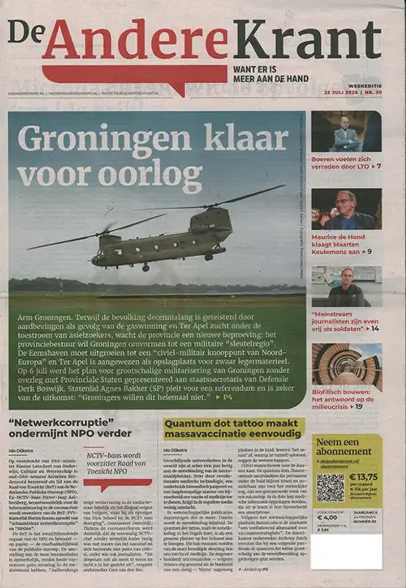 De Andere Krant - 30 2026