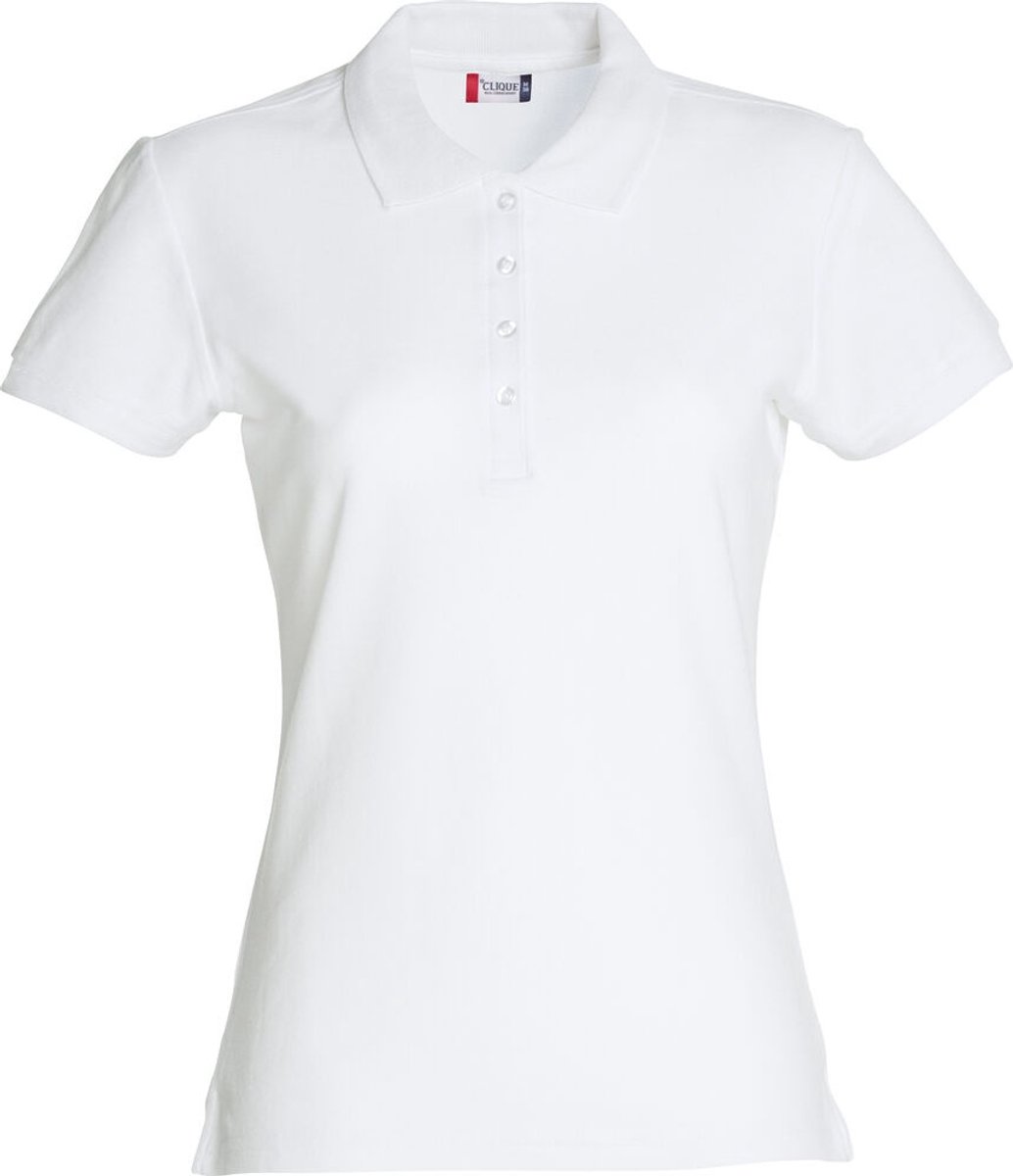 Clique Basic Polo Women 028231 - Wit - XS