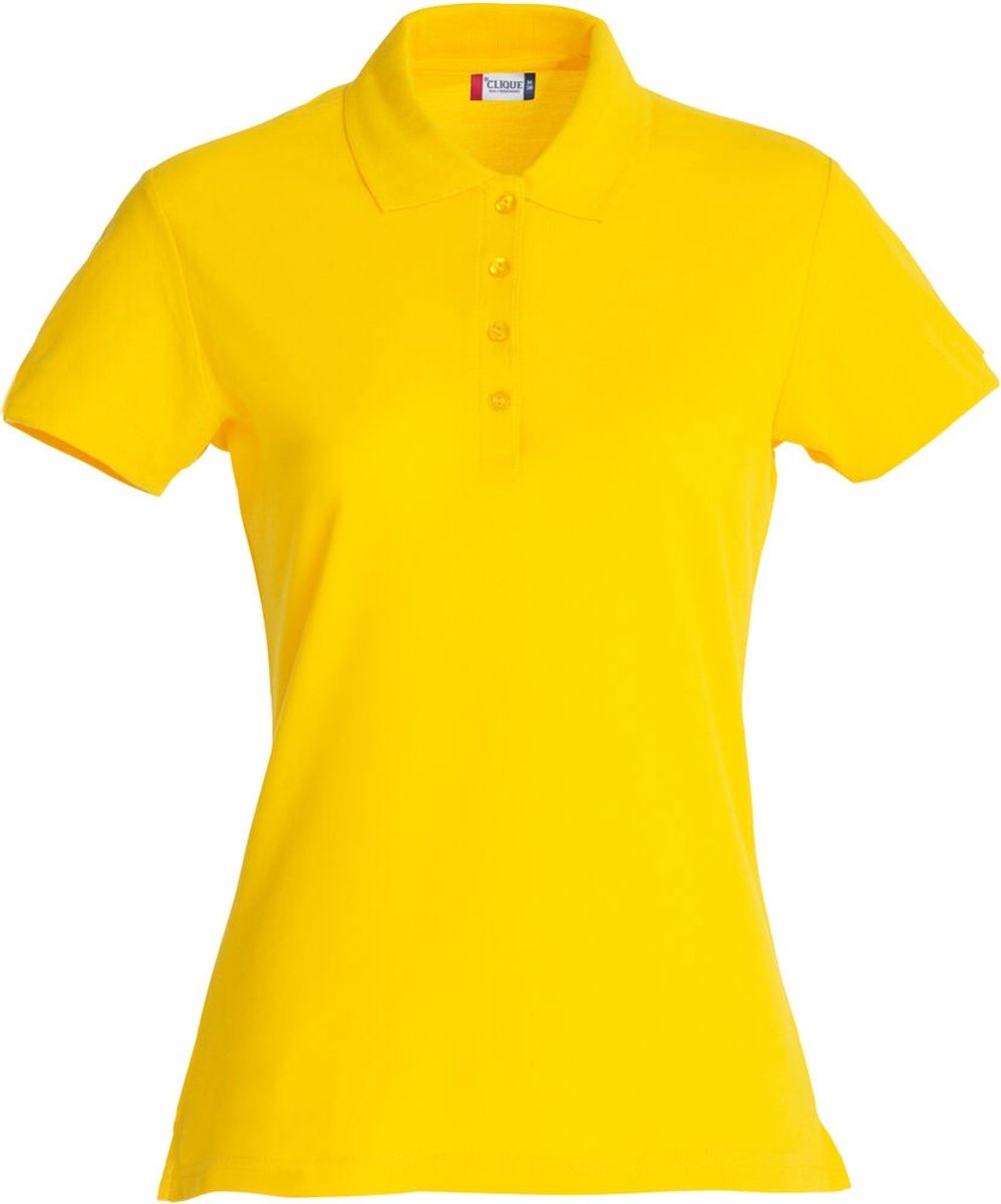 Clique Basic Polo Women 028231 - Lemon - L