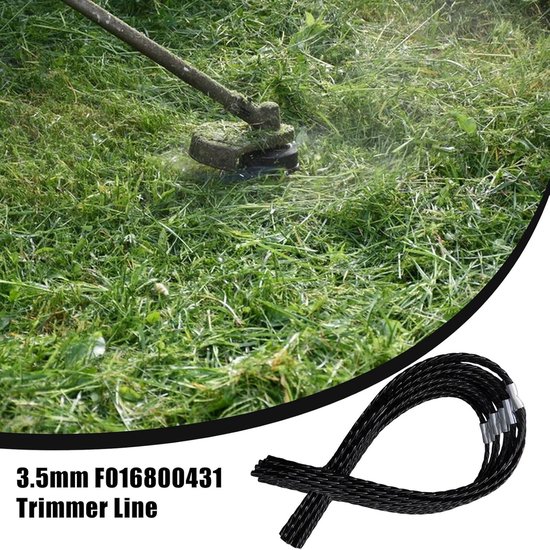 Extra sterke snijdraad voor grasmaaier, spoel draad voor bosmaaier, 37 cm × 3.5 mm, geschikt voor AFS 23-37, ideaal voor tuinonderhoud en grastrimmen — afbeelding 5
