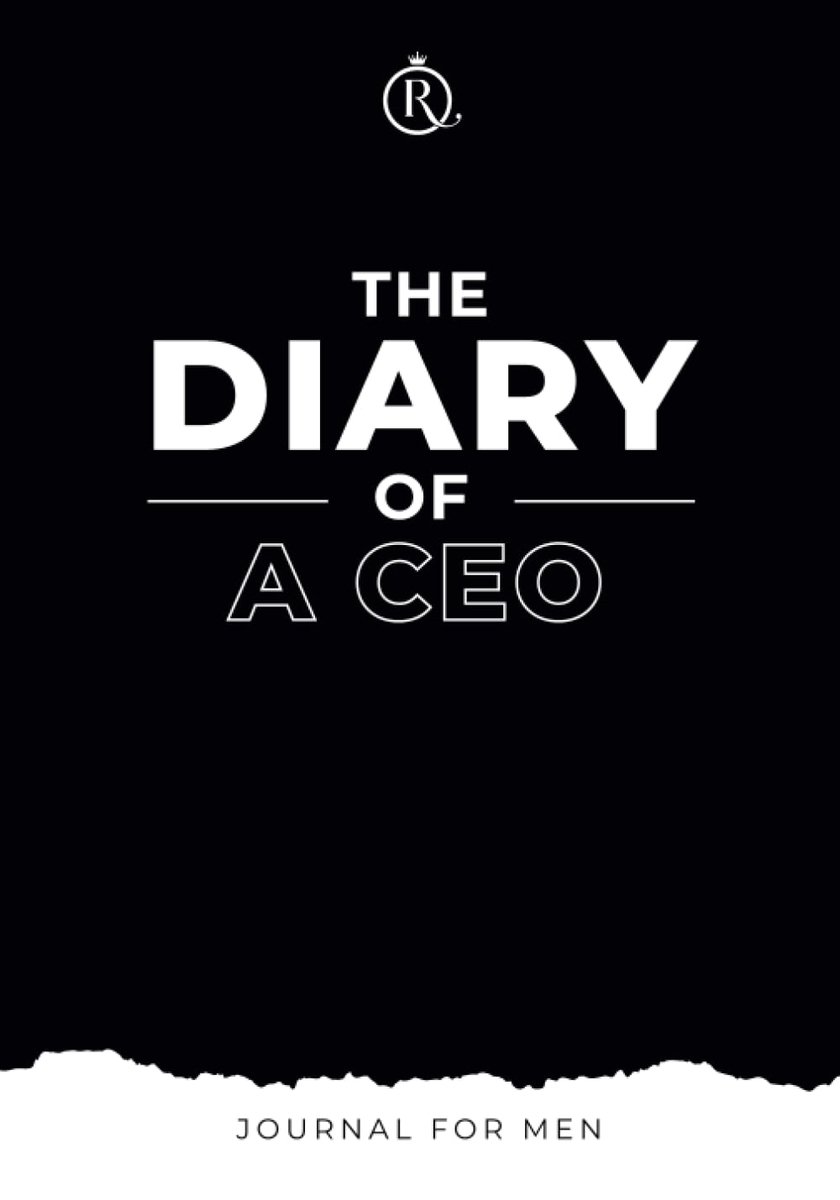 SnelShoppen - The Diary of a CEO - Journal voor Mannen: Dagelijks Ongeorganiseerd Lined Notitieboek voor Schrijven, Mindfulness, Manifestatie, Zelfzor