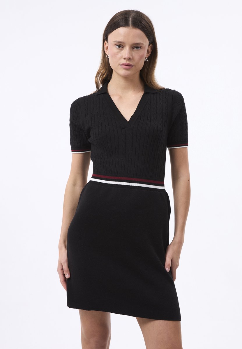 Felix Hardy Midi Zomer Kleid Dames Zwart - S