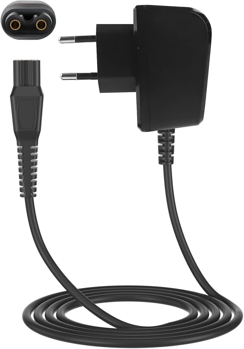 Oplaadkabel voor scheerapparaten, compatibel met RQ1085, RQ1095, RQ1090 en meer, ideaal voor Philips scheerapparaten en trimmers