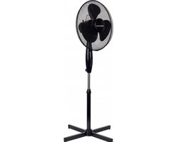 HAUSBERG - Staande Ventilator – 16 inch – 3 Snelheden – Oscillatiefunctie – Verstelbare Hoogte –…