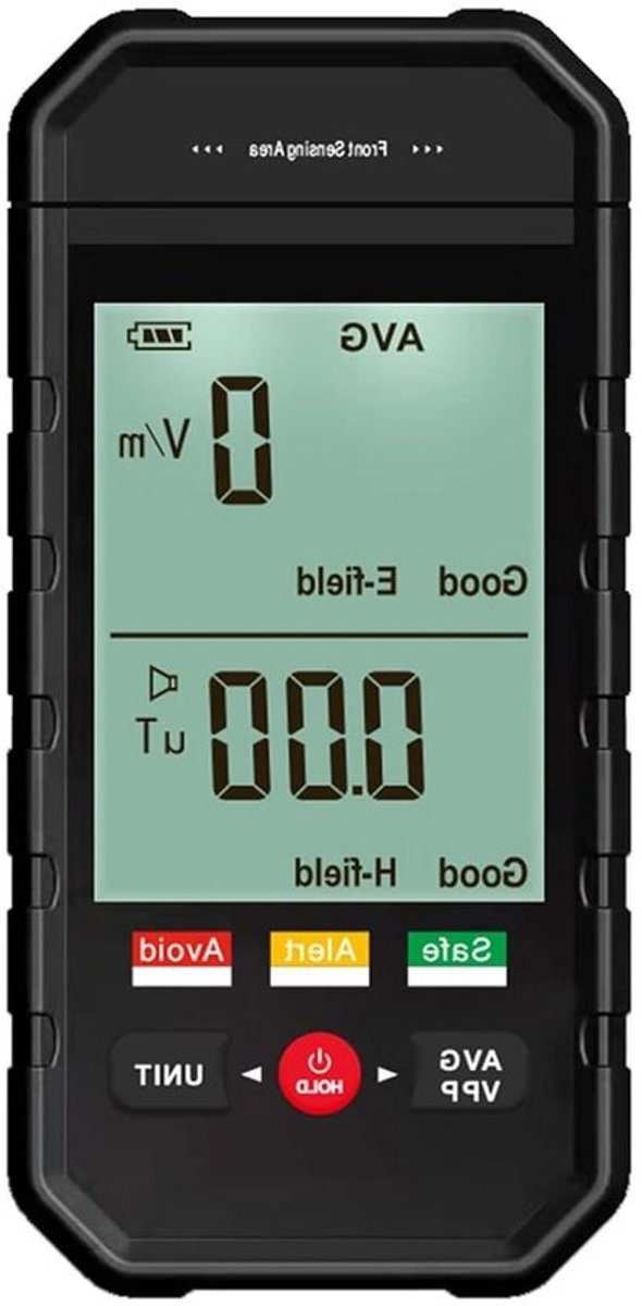 Draagbare EMF Meter voor het Detecteren van Elektromagnetische Straling met Digitale LCD Display en Alarmfunctie, Ideaal voor Thuis en Kantoorinspecties