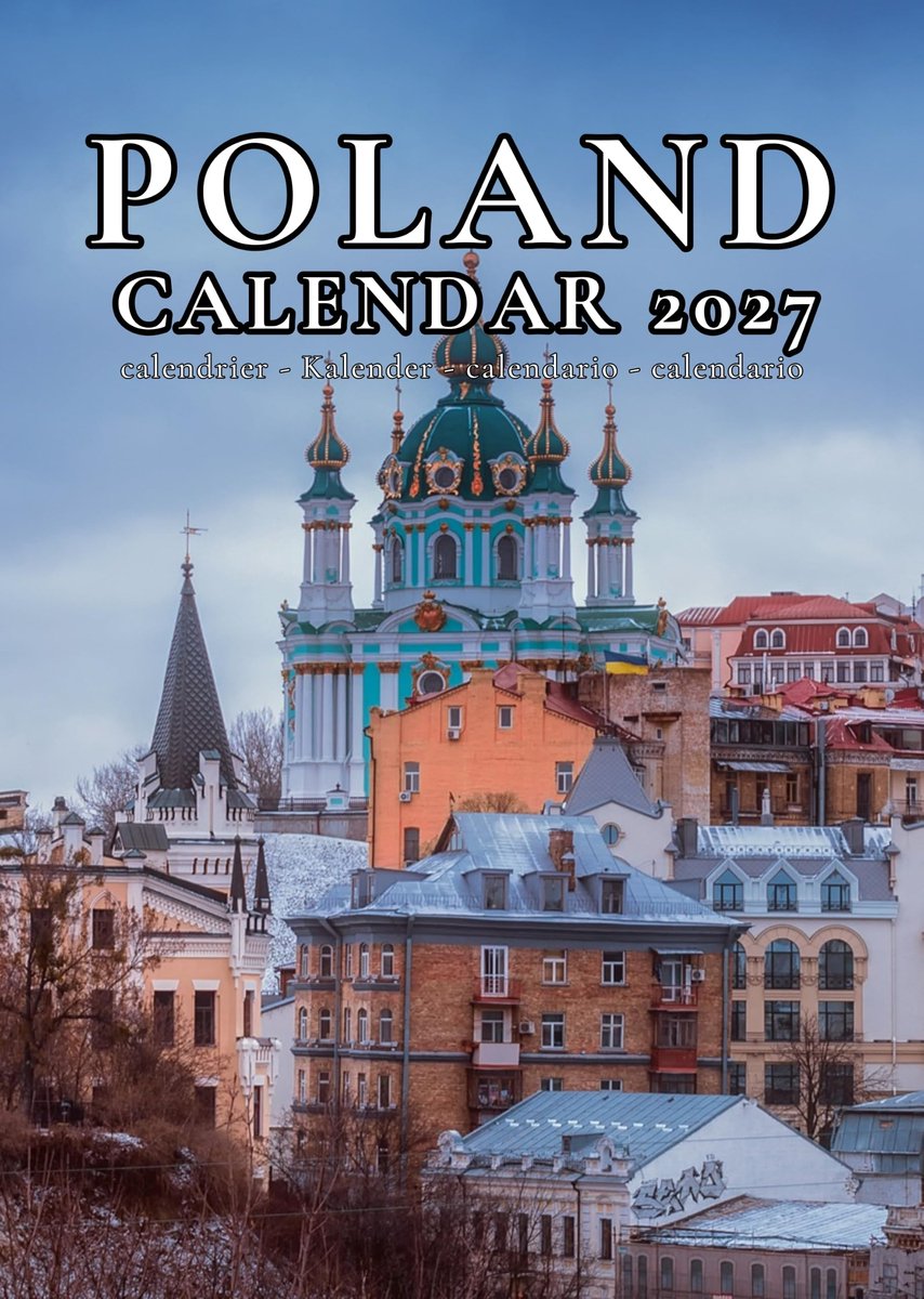 SnelShoppen - Polen 2027 Kalender A3 - Muurkalender, Grote Afmetingen, Prachtige Landschappen, Ideaal voor Thuis, Kantoor of School - Full Color