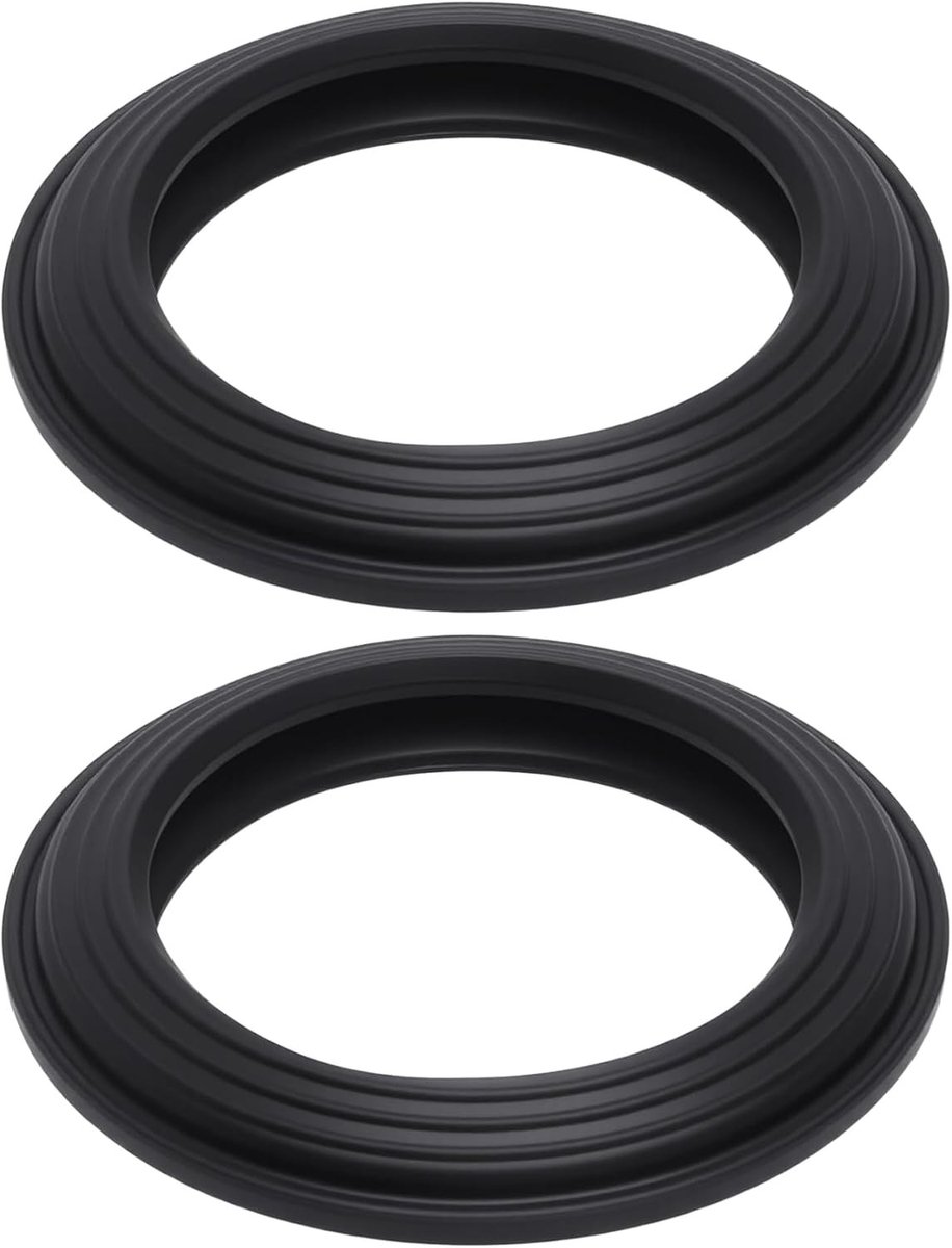 Set van 2 afdichtingen voor Thetford motorhome toilet vervangingsonderdelen voor C200, C250, C260, C400, C500, C2, C3, C4 | Siliconenrubber, tegen lekkage en geurtjes, duurzaam en eenvoudig te installeren