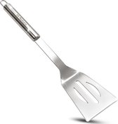HI NATURE™ Spatels - Staal Spatel - Premium Roestvrijstalen Spatelset - Keukenspatel | Hittebestendig en Vaatwasserbestendig Spatelset | Grillspatel - Visspatel - BBQ Spatels - Keukenspatel - Bakspaan | Anti-aanbak Keukengerei (RVS)