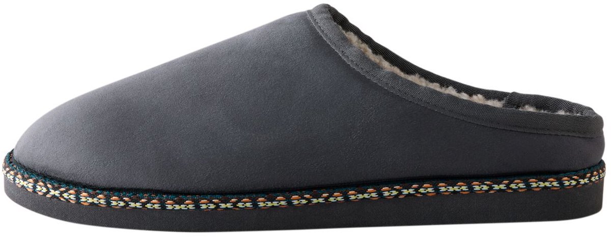 Next - Heren - Muilpantoffels met bies - Grijs
