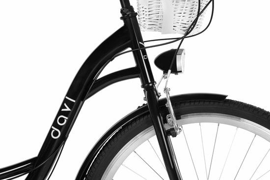 Davi Emma - Stadsfiets - 28 inch - 7 versnellingen - Zwart — afbeelding 5