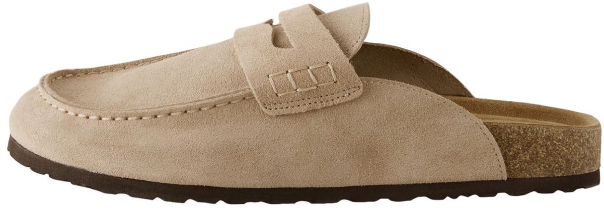 Next - Heren - Suede muiltjes - Naturel