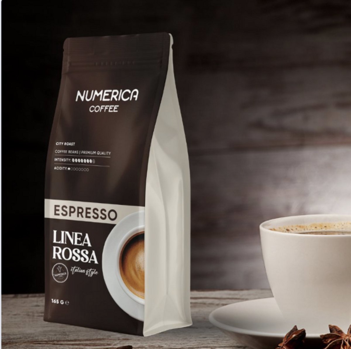 Numerica koffie bonen - city roast - premium kwaliteit - espresso - Linea rossa - 6KG
