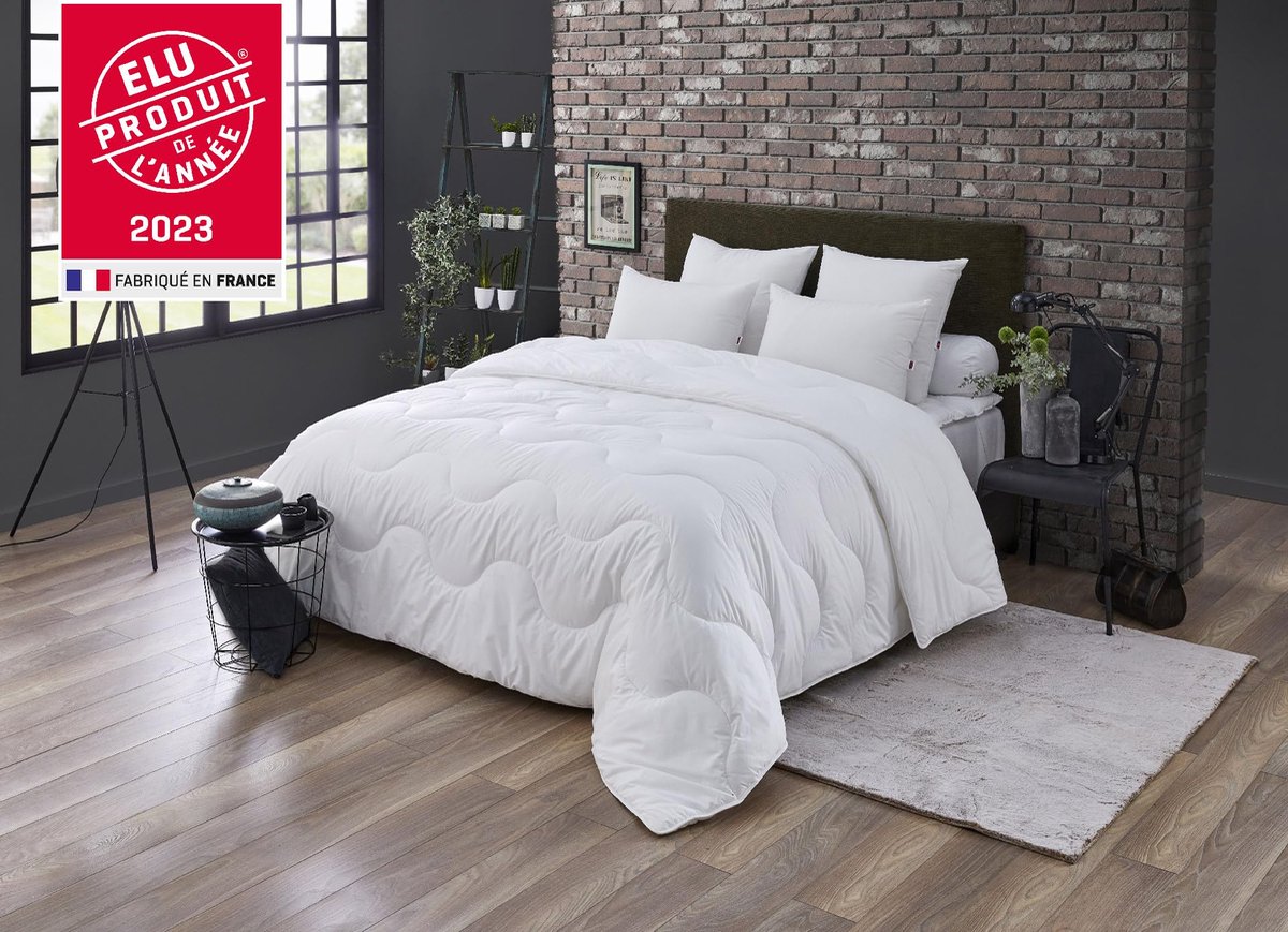 SnelShoppen - Ecologisch Verantwoord Getemperd Dekbed 220 x 240 cm | Ultralicht en Zacht Dekbed voor Tweepersoonsbed | Gerecycled Materiaal | Machinew