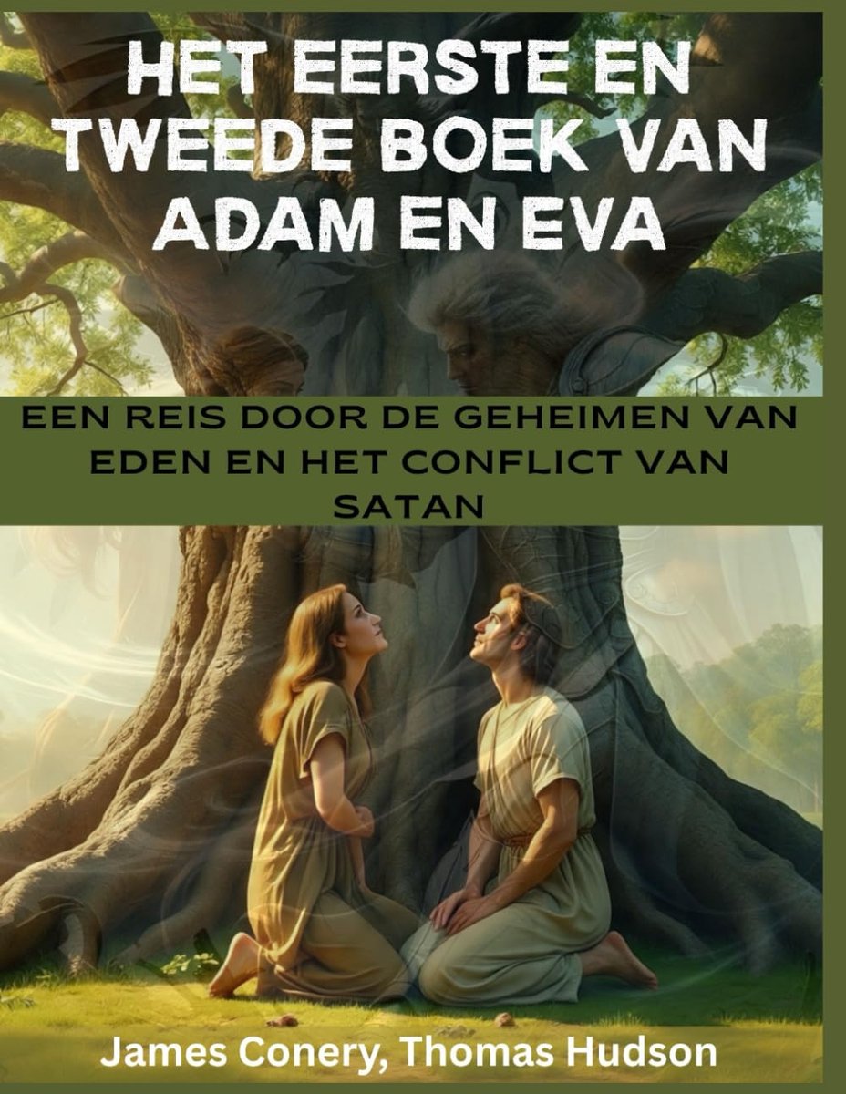SnelShoppen - Het eerste en tweede boek van Adam en Eva: Reis door de geheimen van Eden en het conflict van Satan, spirituele boeken, geloofslectuur,