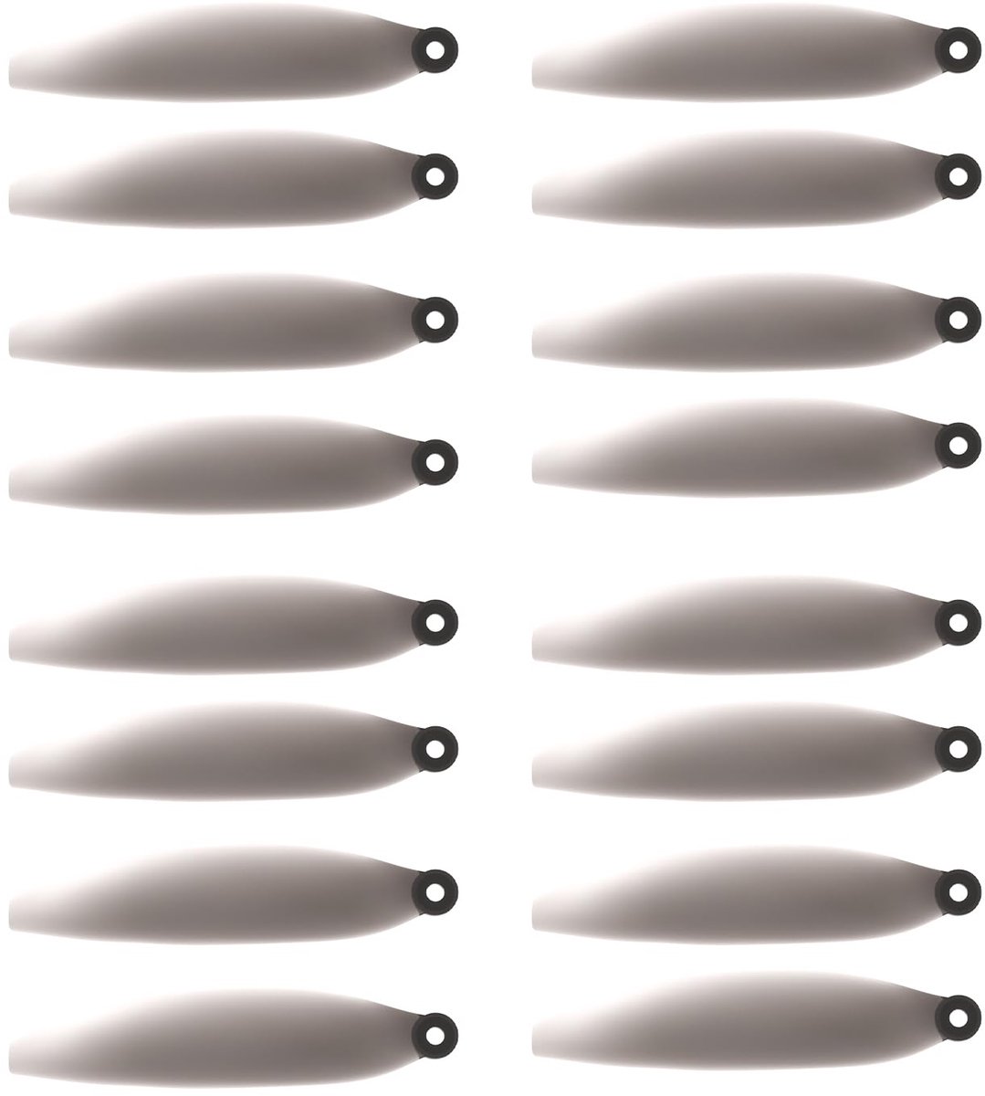 SnelShoppen - 16 Stuks Drone Propeller Bladen voor TL16LCD Drone Accessoires - Hoogwaardige Vervangingsbladen voor Stabiele Vluchten, Ideaal voor Hobb