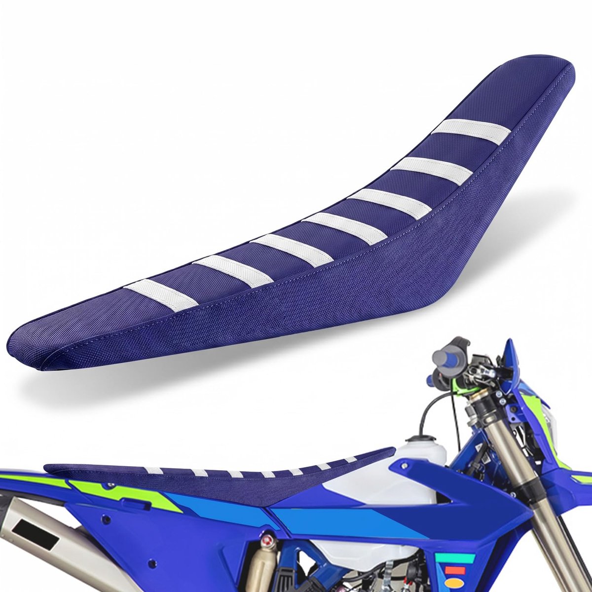 SnelShoppen - Waterdichte Motorfiets Zadelhoes voor Enduro Dirt Pit Bike - Geschikt voor Sherco 300 SE, 250 SE, 125 SE, 250 SEF, 300 SEF, 450 SEF, 500