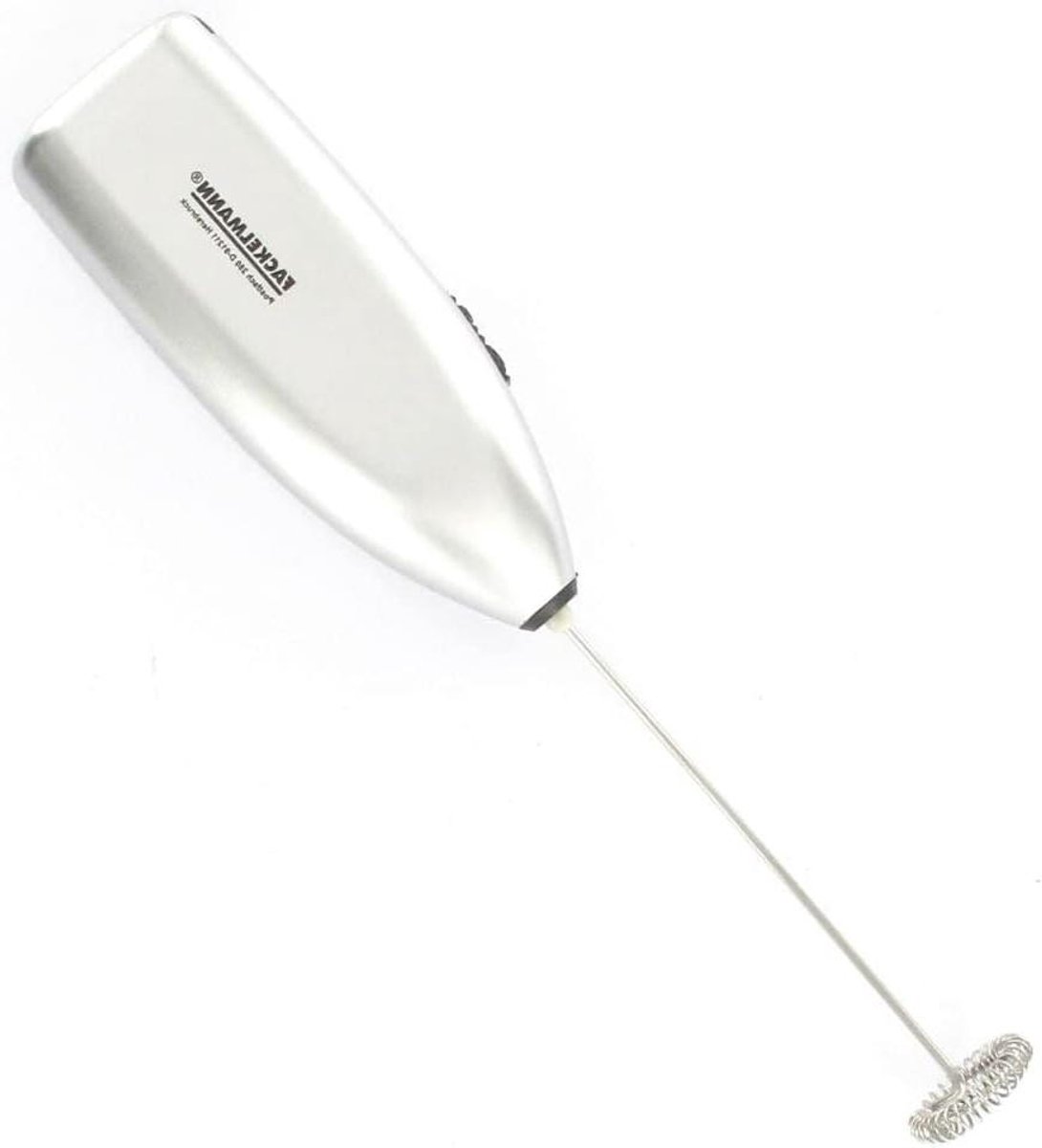 Melkschuimer Cappuccino garde Koffie maken Roestvrij staal staaf 20 cm Zilver