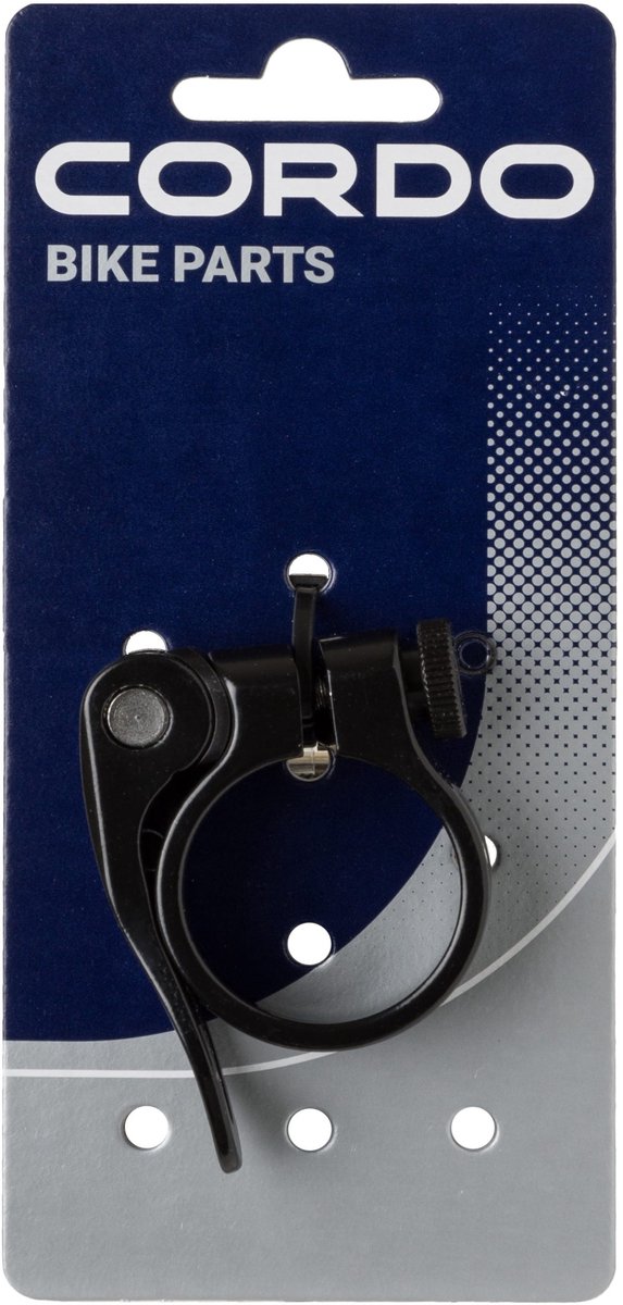 CORDO Zadelbuisklem - Zadelpenklem - Quick Release - 34.9 mm