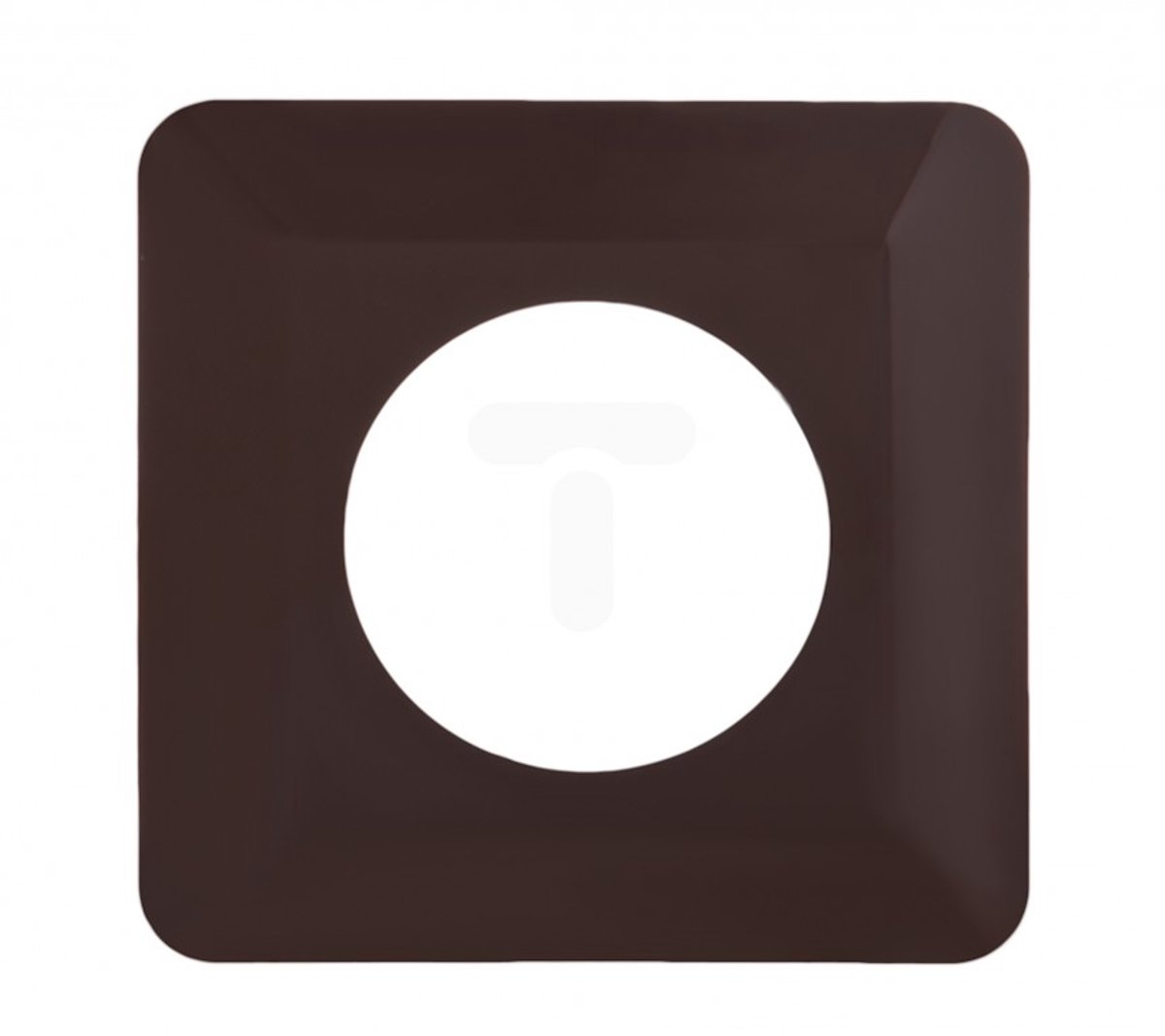 TIM Serie OSX-910 - Thermoplastische Schakelaar Afdekplaat - Bruin - 130x130mm