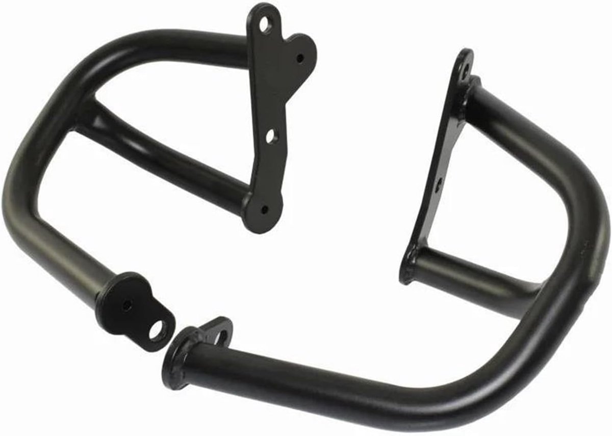Motor Frame Protector - Valbeugel Set - Motor Bescherming - Zwaar Staal - 22 mm - Zwart