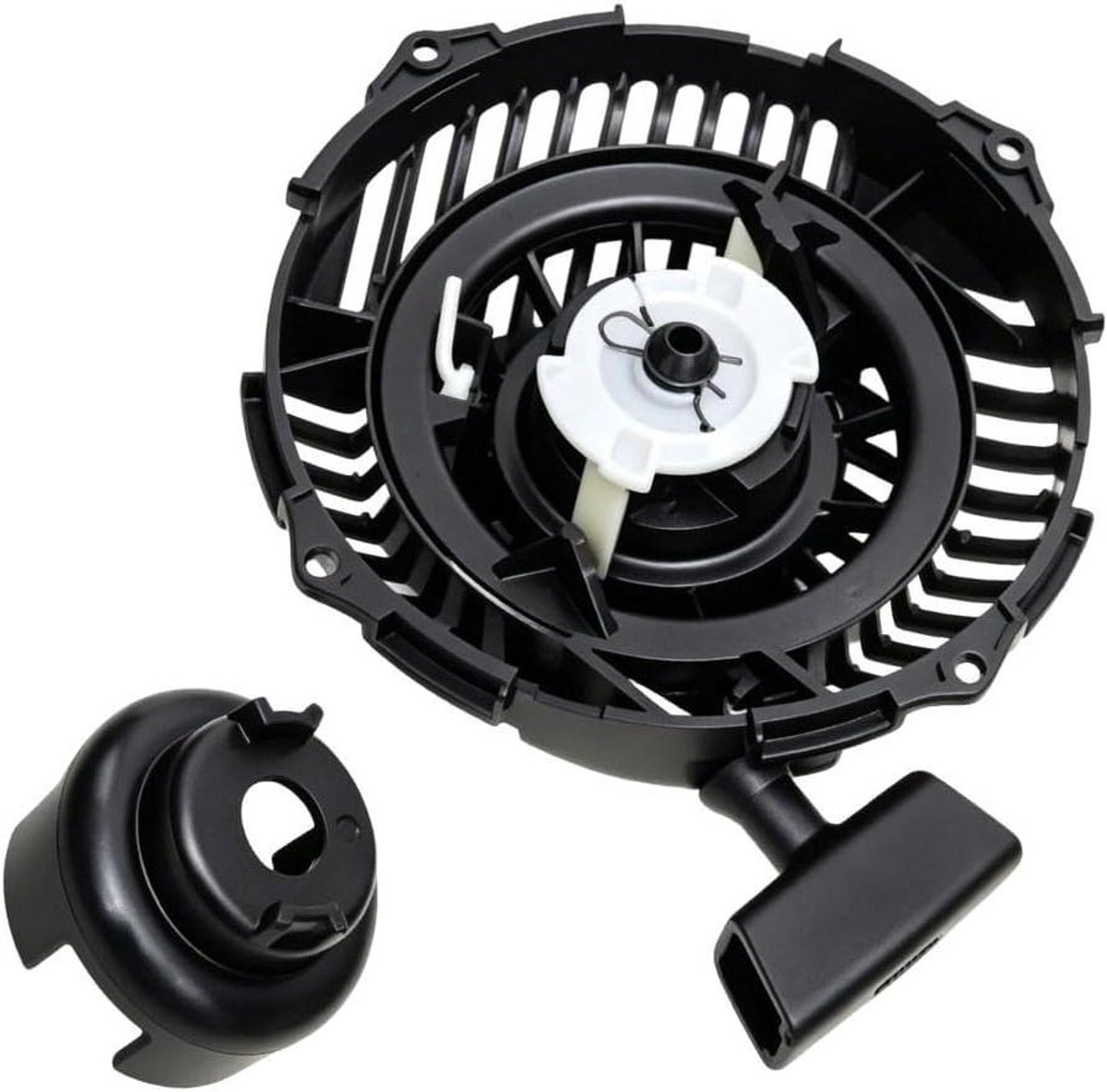 Starter Assembly Grasmaaier - Terugslagstarter Motor - Motoronderhoud - Installatie zonder gereedschap - 20 x 20 x 8 cm