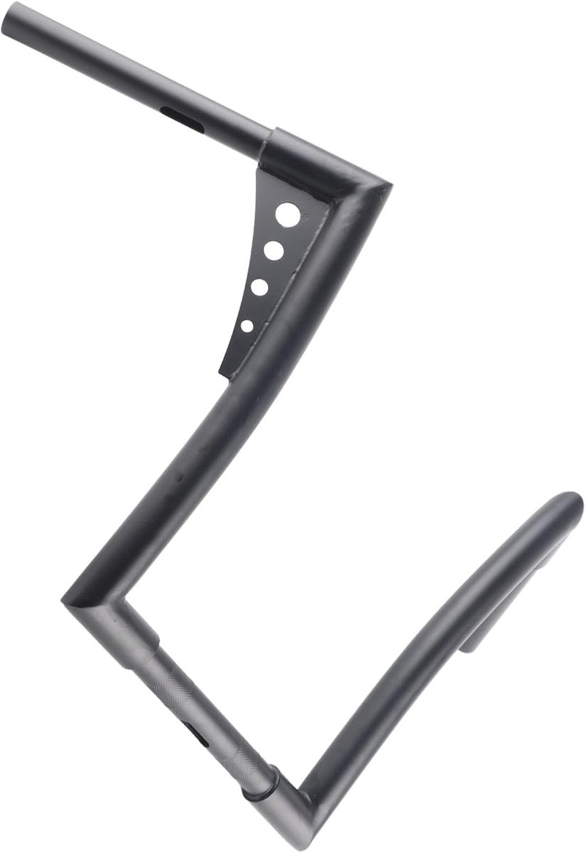 Motorcycle Ape Hanger - Stuur Verhoger - Comfortabel Rijden - 14 Inch Verhoging - 1 Inch Midden - Zilver