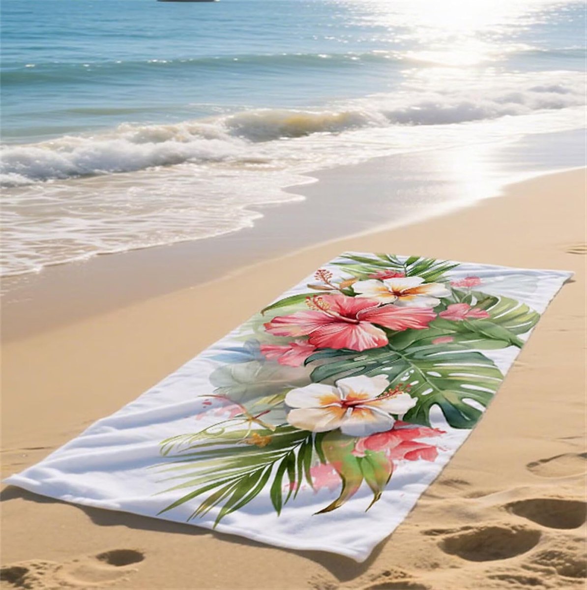 Strandlaken Microvezel - Strandhanddoek XXL - Strand en Zwembad - Zandvrij Sneldrogend - 7