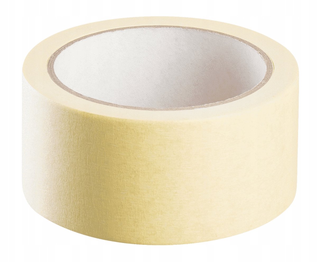 Kaem - Papieren Schilderstape - 30mm x 33m - Geel
