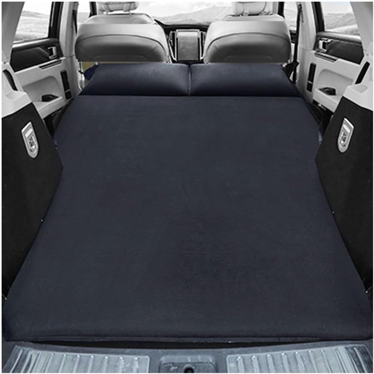Inflatable Auto Bed - Auto Matras Luchtbed - Reizen en Kamperen - Specifiek voor Suzuki Swift - Normaal - Grijs