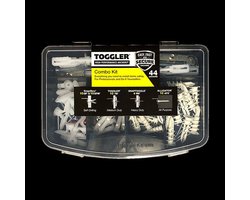 Toggler Combo-kit - Assortiment pluggen - 88 delig