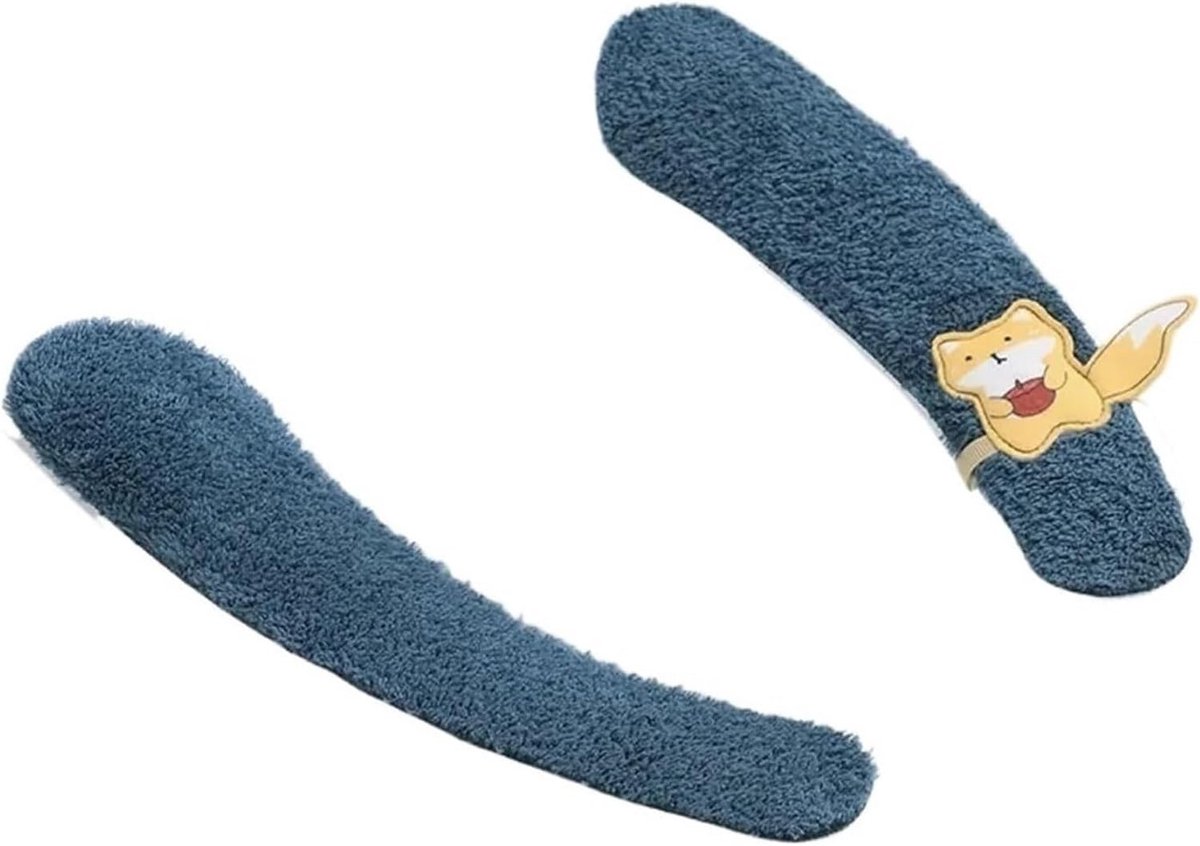 Toiletbrilhoes - Toiletkussen - Badenkamer Comfort - Zacht en Ademend - 2 Paar - Blauw
