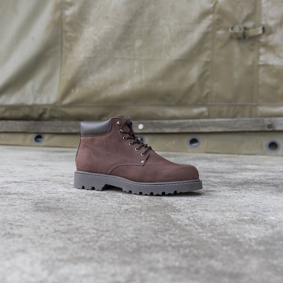Nordland mach veterboots heren nubuck leer Bruin
