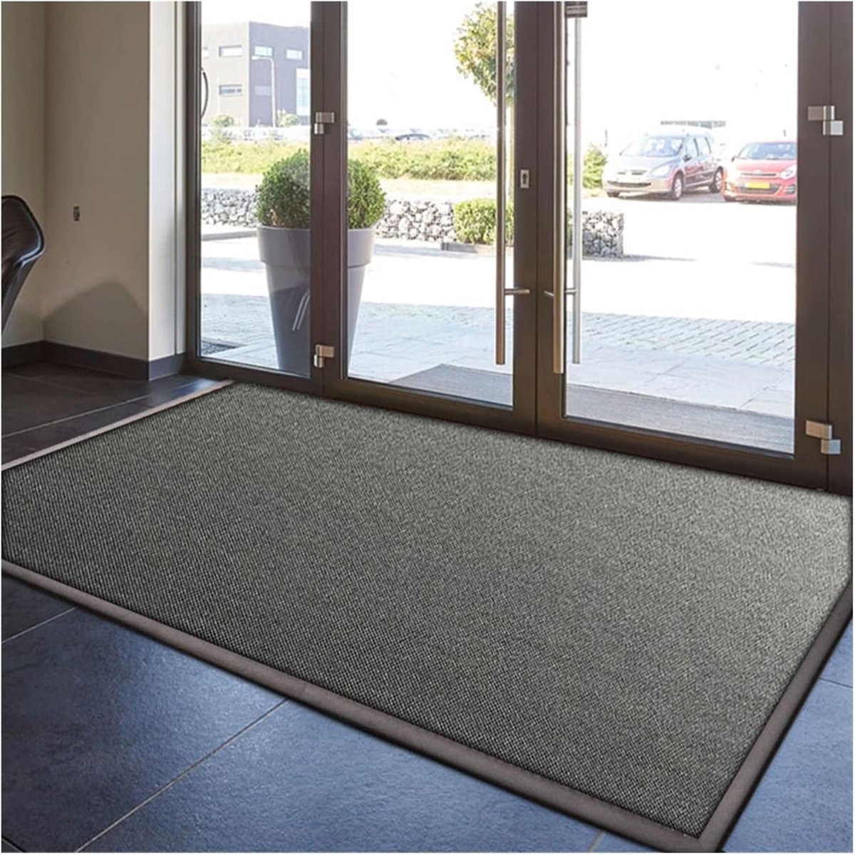 Antislip Deurmat - Voordeurmat Buitenmat - Entree Schoonhouden - Heavy Duty Rubberen Achte
