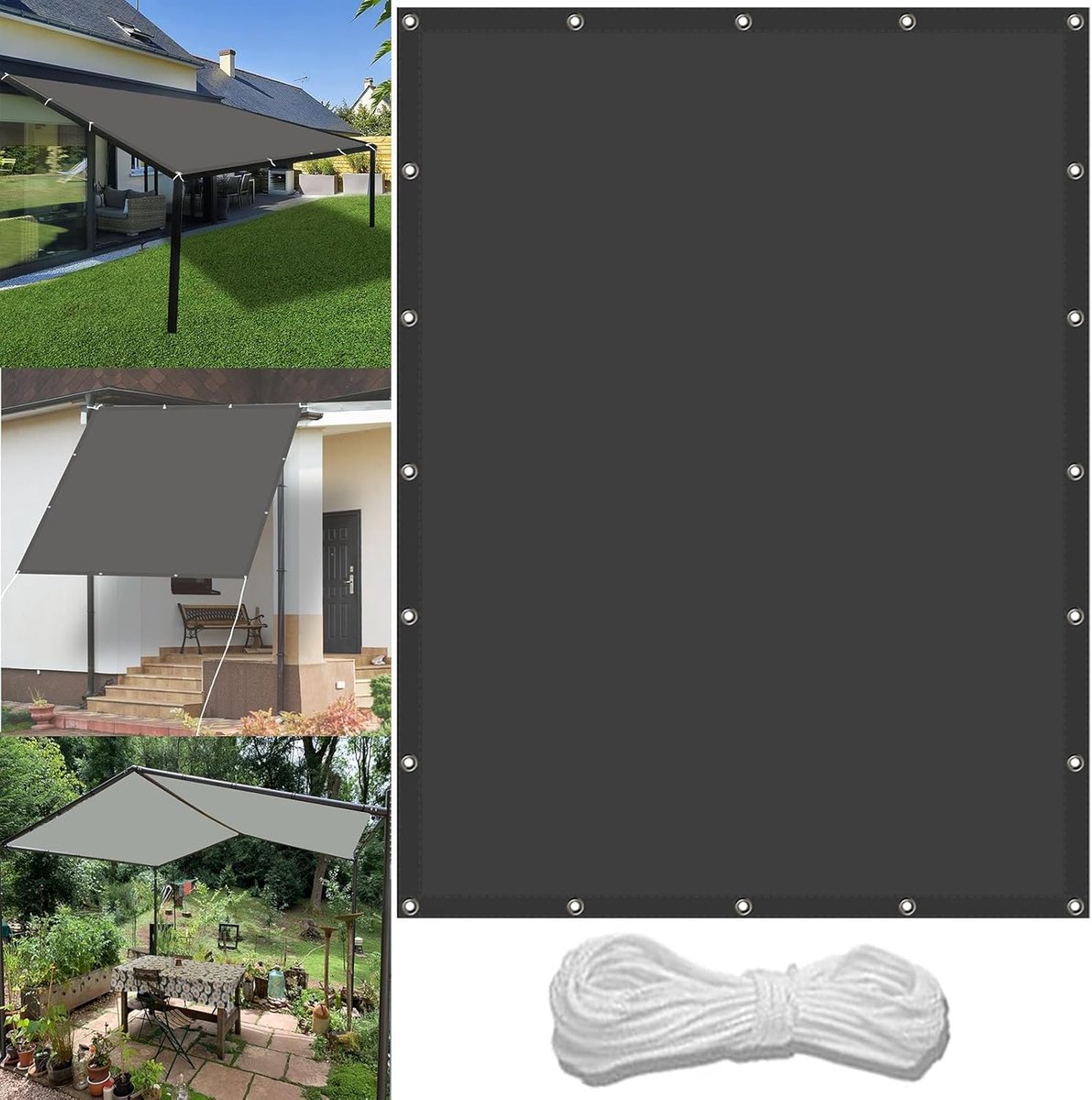 Pergola Luifel Vervanging - Schaduwdoek Luifel - Buitenruimte Beschermen - Waterbestendig