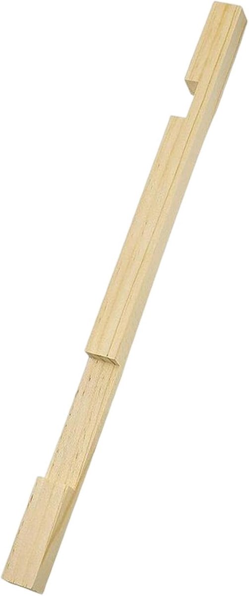 Bijenkorf Entree Reducer - Bijenkast Verkleiner - Bijenteelt Optimaliseren - Dubbele Ingangsmaten - 37.5 cm - Houtkleur