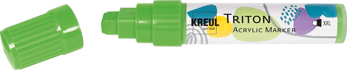 Porselein Stift - Acryl Marker - Decoreren Keramiek - XXL Wigpunt - 2-4 mm - Paars