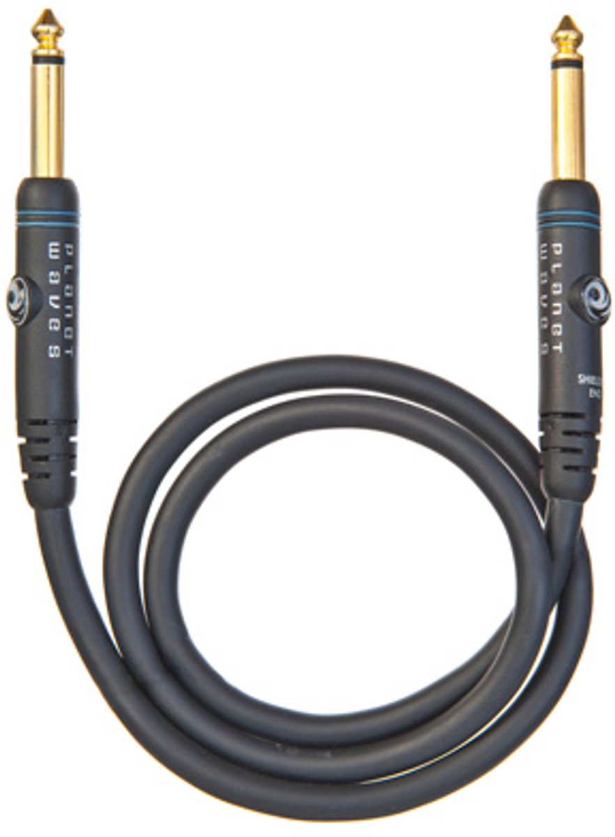 D'Addario PW-PC-01 D'Addario Custom Series Patch Cable Patchkabel voor gitaar/bas, 1 foot