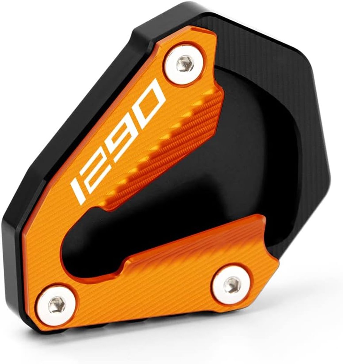 CNC Steun Verlengplaat voor Motorfiets - Stabilisator voor Zijstandaard - Verhoogde Stabiliteit voor Parkeren