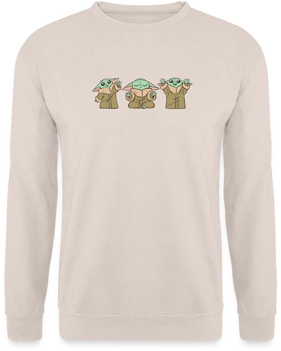 Star Wars Mandalorian Baby Yoda Sweater Heren