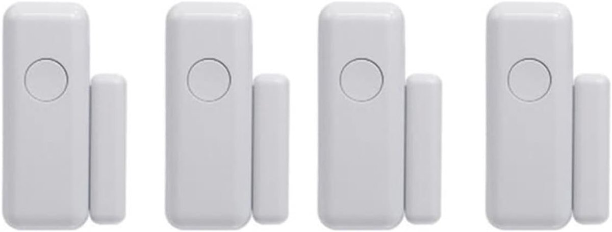 Deur en Raam Sensor - Alarm Sensor - Huis Beveiligen - Magnetische Strip - 10-20 mm - Wit