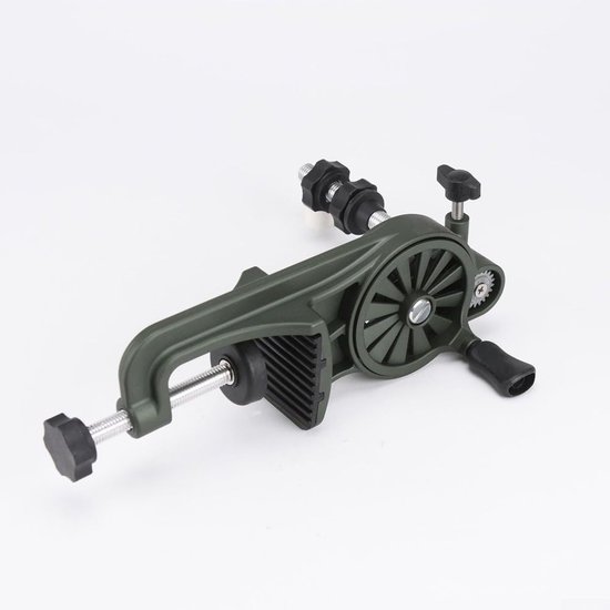 Lijn Spoeler - Vislijn Winder - Vismolen Vullen - Verstelbare Klem - Tot 19cm - Zwart — afbeelding 4
