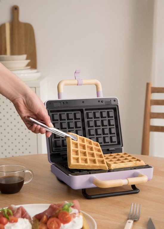 CREATE - Tosti-ijzer, grill en wafelijzer met verwisselbare platen - Dubbel - STONE STUDIO van CREATE — afbeelding 5