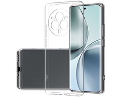 Transparant Dun TPU Hoesje Geschikt voor Realme 14 Pro | Back Cover | Lichtgewicht | Ultra Dun | Flexibel | Zacht | Doorzichtig