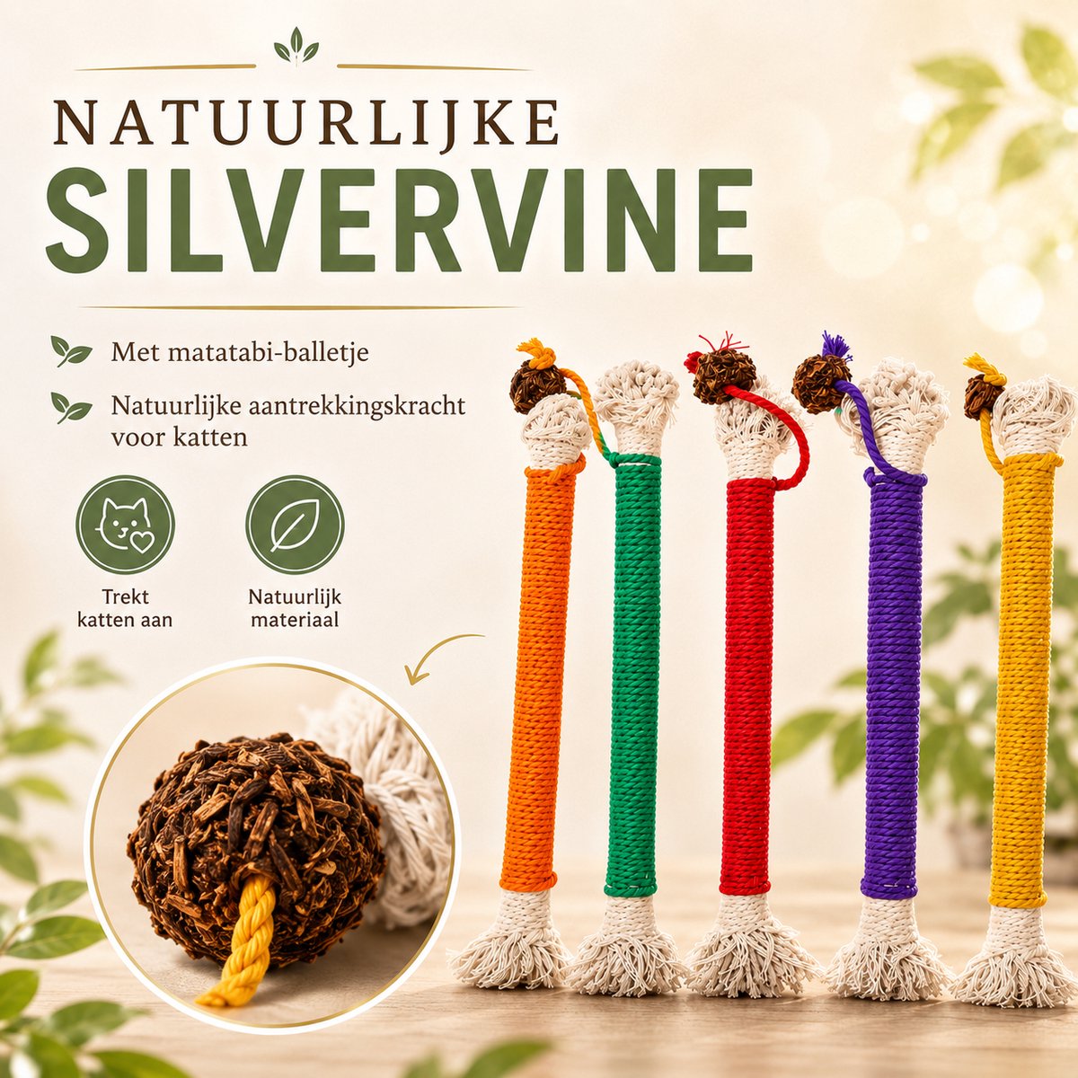 BronStore Twenty4seven Kauwstokjes voor Katten 5 Stuks thumbnail 4