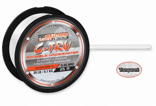 Piet Vogel C-Tru Fluoro Carbon - Onderlijnmateriaal - Transparant van Piet Vogel — afbeelding 3
