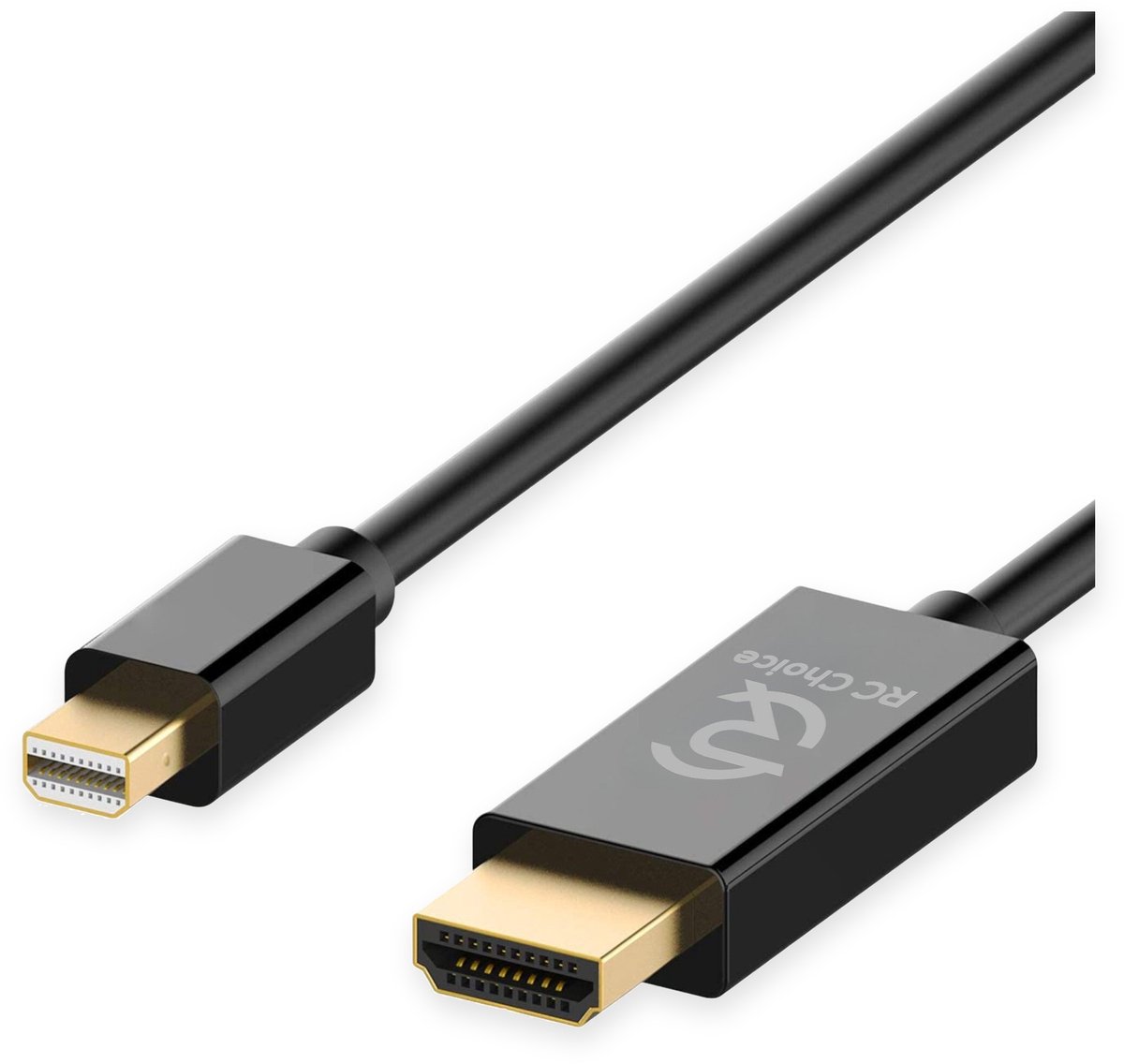 Mini DisplayPort naar HDMI Kabel - 4K 30Hz - 1.8 Meter - Mini DP Male naar HDMI Male