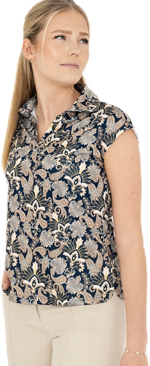 Func Factory dames Top Alice dark paisley maat 46 van Func Factory — afbeelding 4
