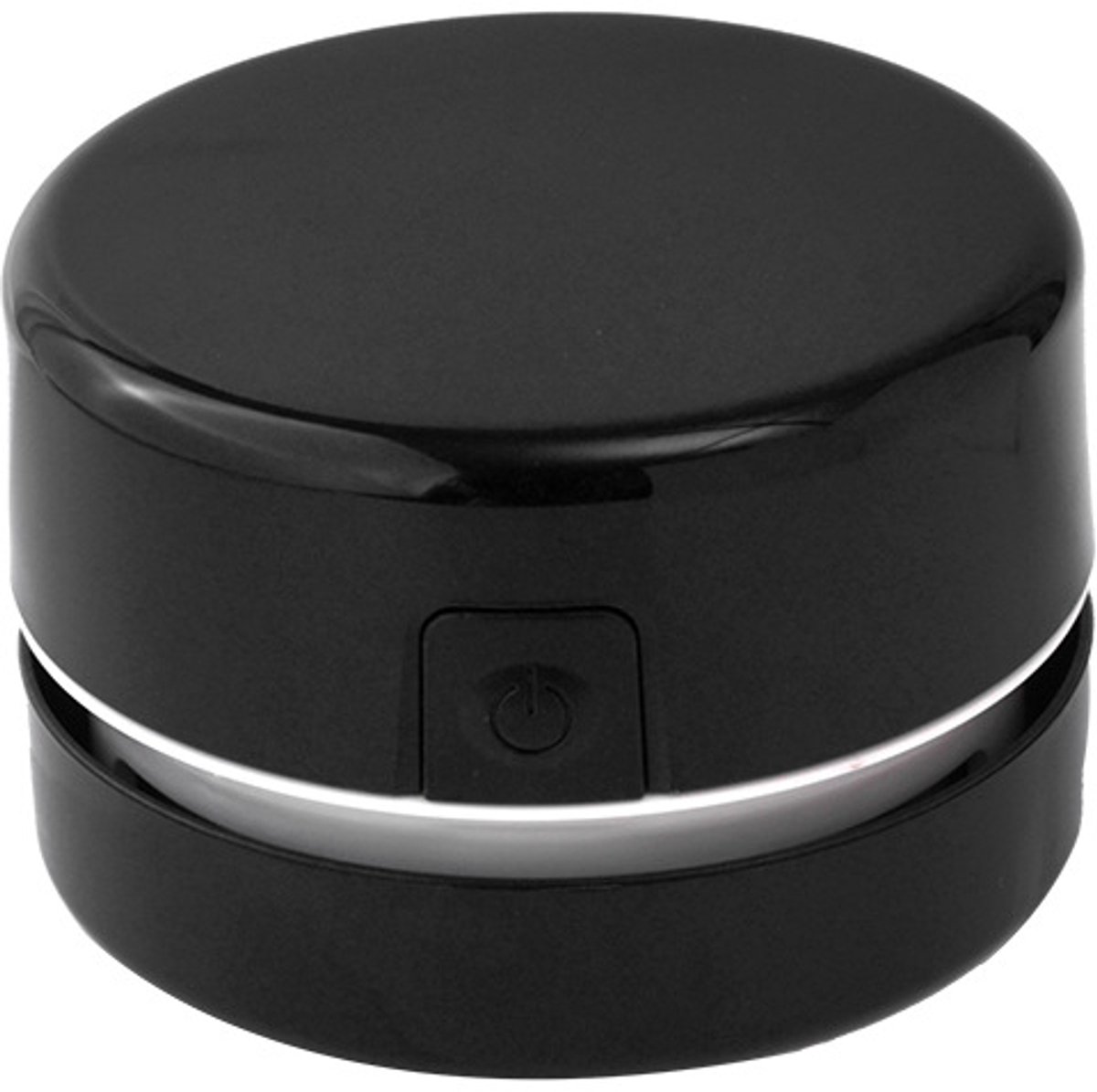 Mini Handheld Tafelstofzuiger Zwart, Bureauaccessoire voor Diamant Nail Art Gereedschap, Compact Stofzuiger voor Nagelpoeder en Bureaustof，Batterij