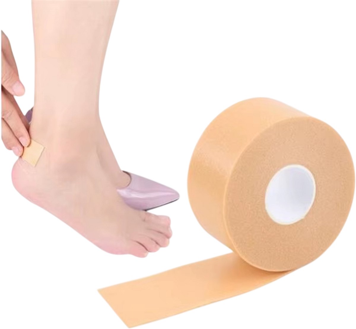 5M Siliconen Gel Hielkussens – Hielbeschermer, Hielpads voor Voetverzorging, Schoenen en Binnenzolen